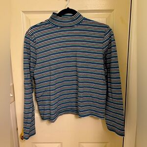 LL Bean XS Mock Turtleneck